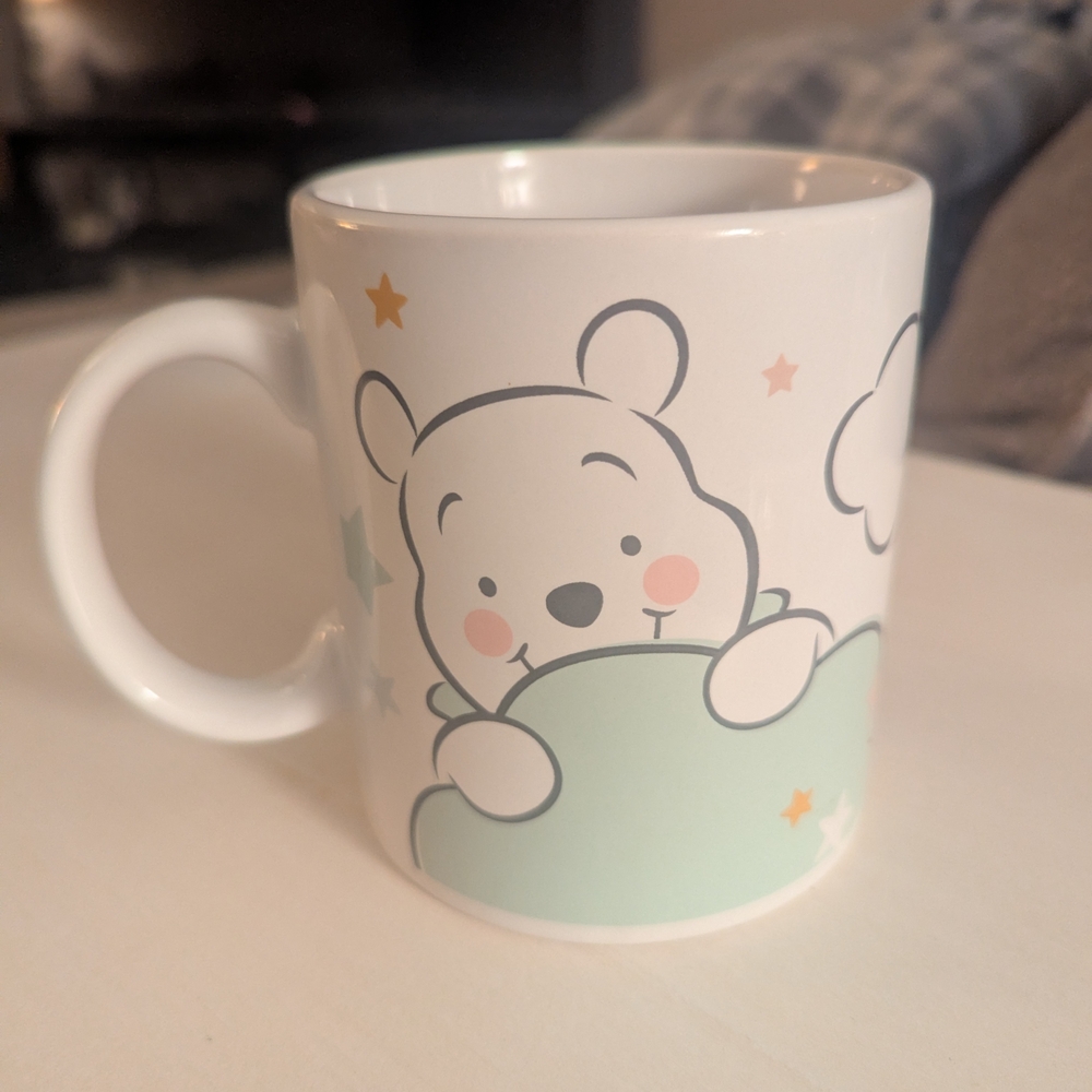 Disney Winnie The Pooh Rainbow and Sun Ceramic Mug
